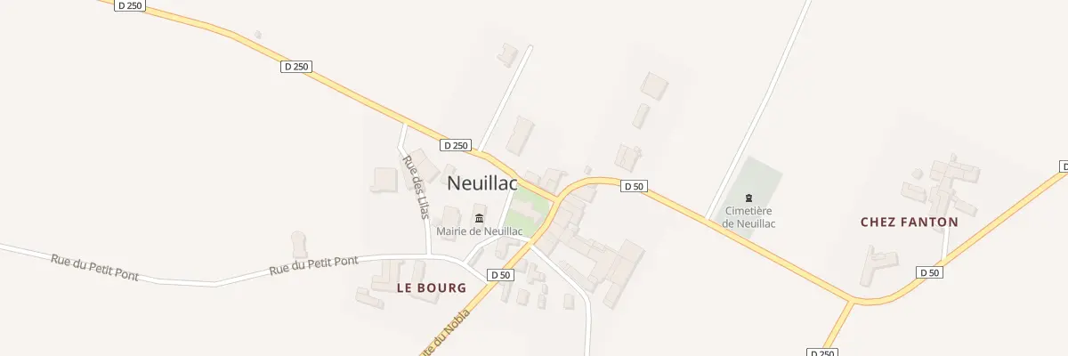 Plan du 2 Rte Saint Pierre à Neuillac