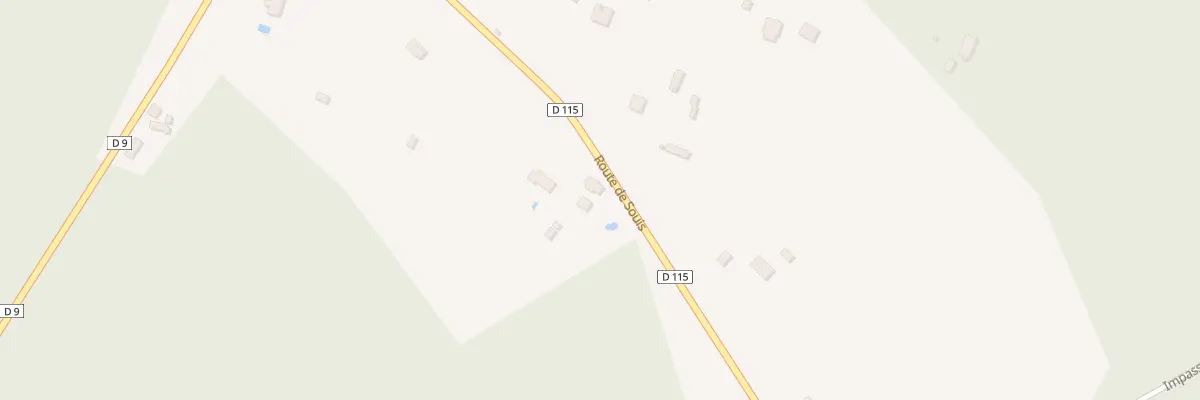 Plan du 1659 Rte de Souis à Cazalis