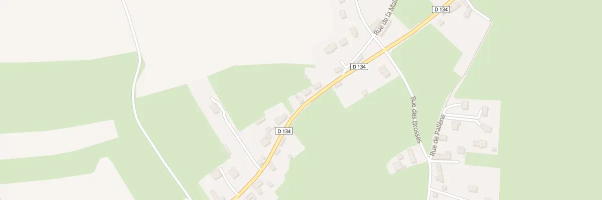 Plan du 14 Rte de Donnay à Meslay