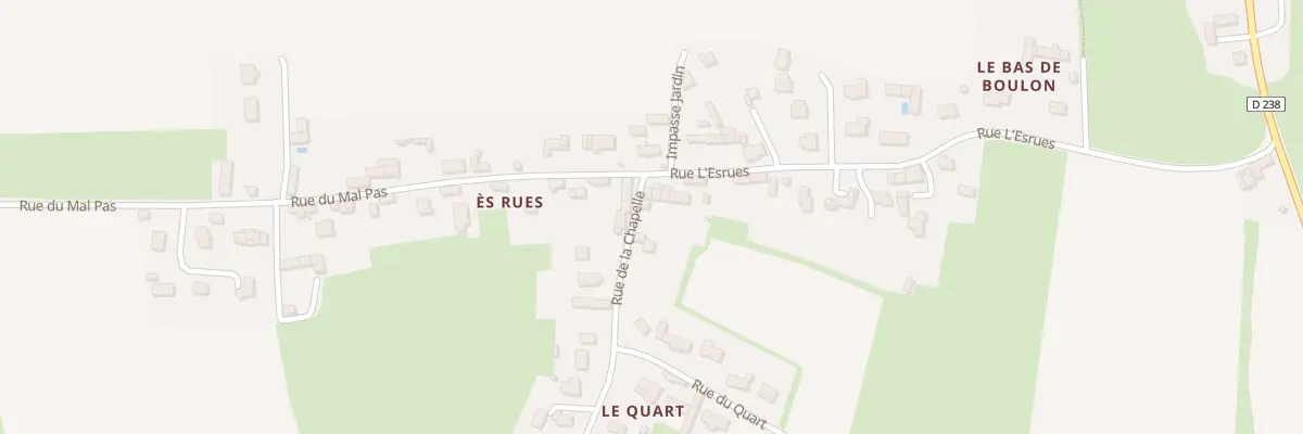 Plan du 27 Rue de la Chapelle à Boulon