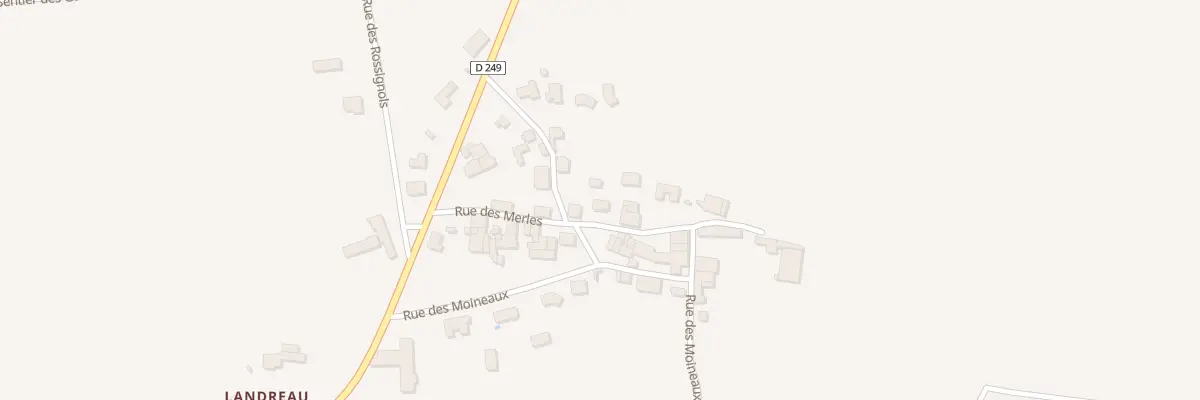 Plan du 139 Rue des Merles à Cézac