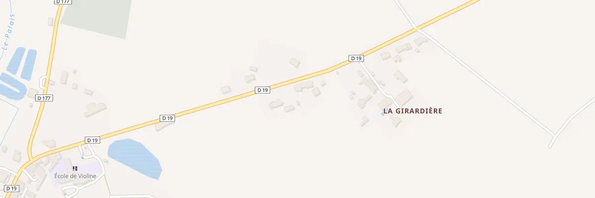 Plan du 4 Rte de Parthenay à Clessé