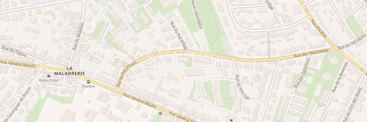 Plan du 22 Rue du Pot d’Étain à Caen