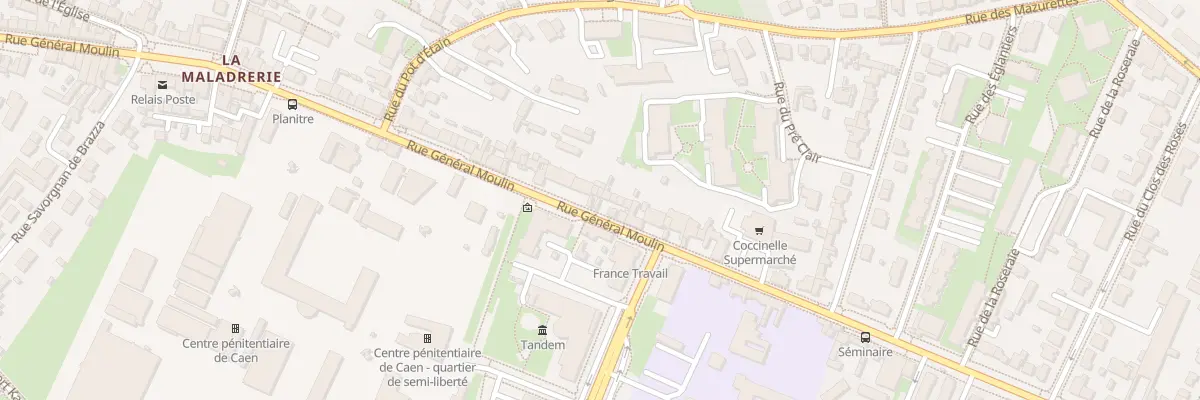 Plan du 24B Rue Général Moulin à Caen