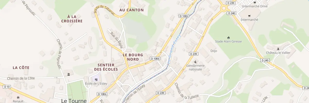 Plan du 21 Rue du Pont de Rose au Tourne