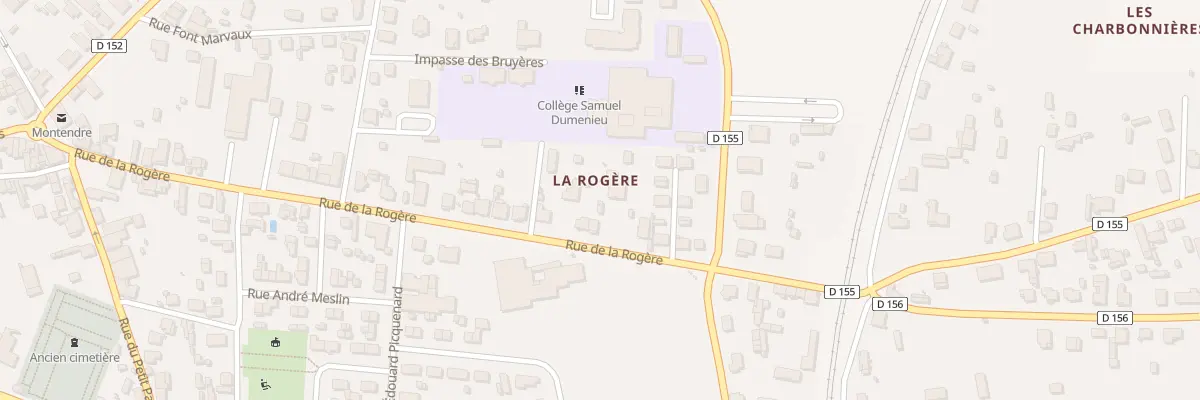 Plan du 43 Rue de la Rogère à Montendre