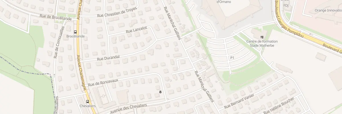 Plan du 81 Rue Maréchal Gallieni à Caen