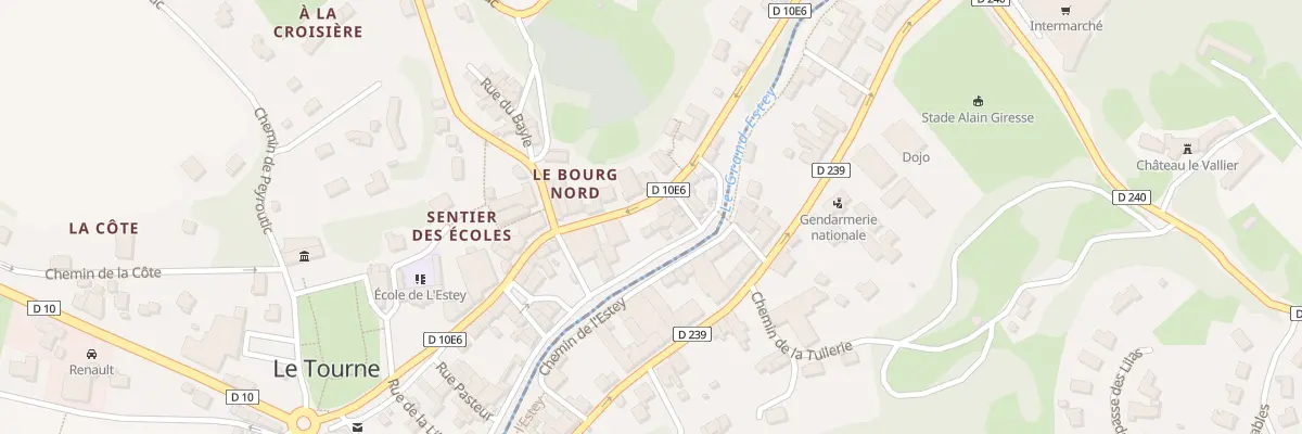 Plan du 4 Rue du Pont de Rose au Tourne