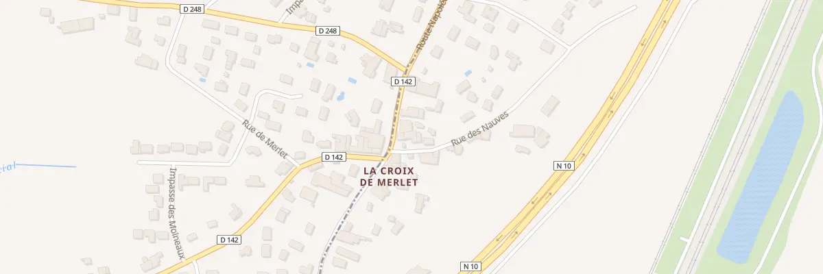 Plan du 4 Chem des Nauves à Donnezac