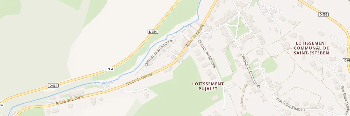 Plan du 24 Rte de Laruns à Rébénacq