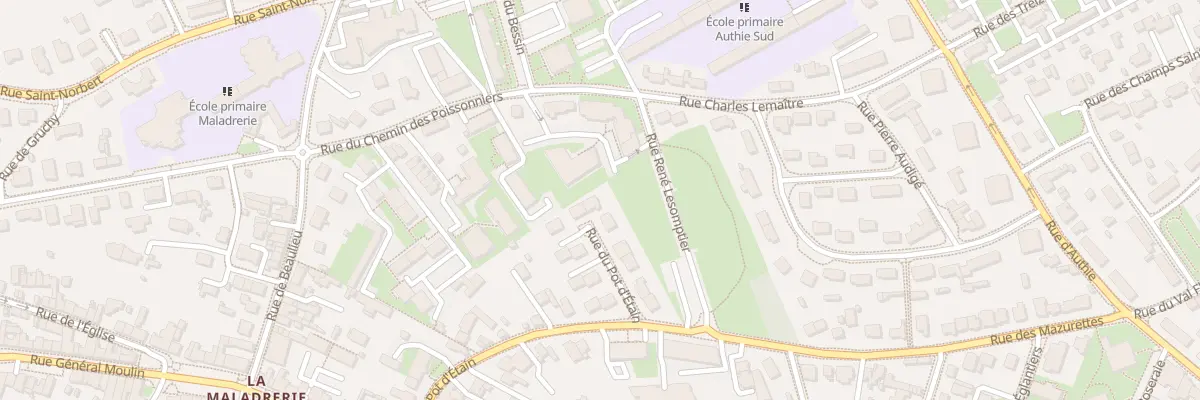 Plan du 39 Rue du Pot d’Étain à Caen