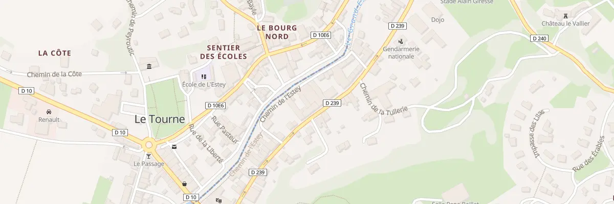 Plan du 1 Rue du Bord de l’Estey à Langoiran