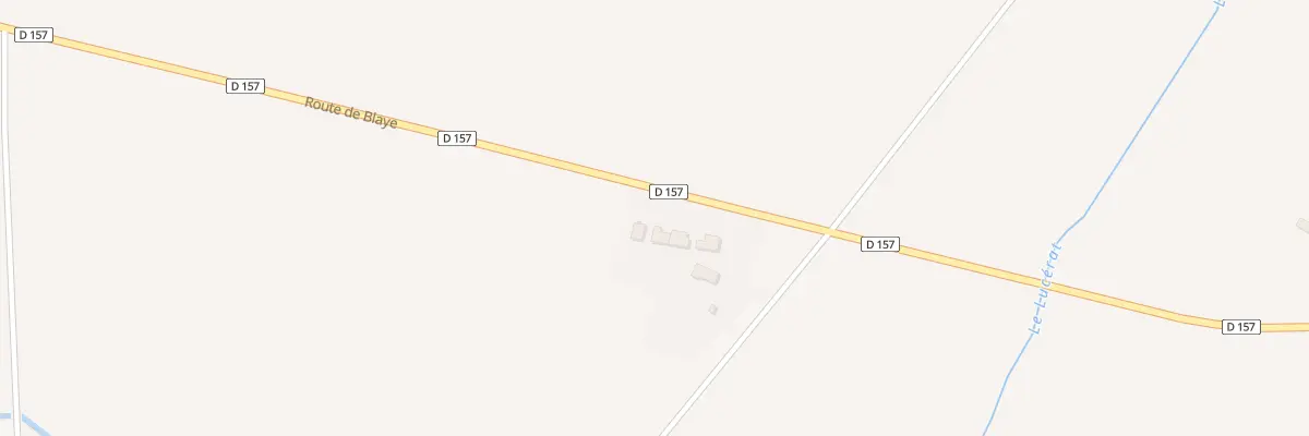 Plan du 9 Chez Duris Ouest à Bussac-Forêt