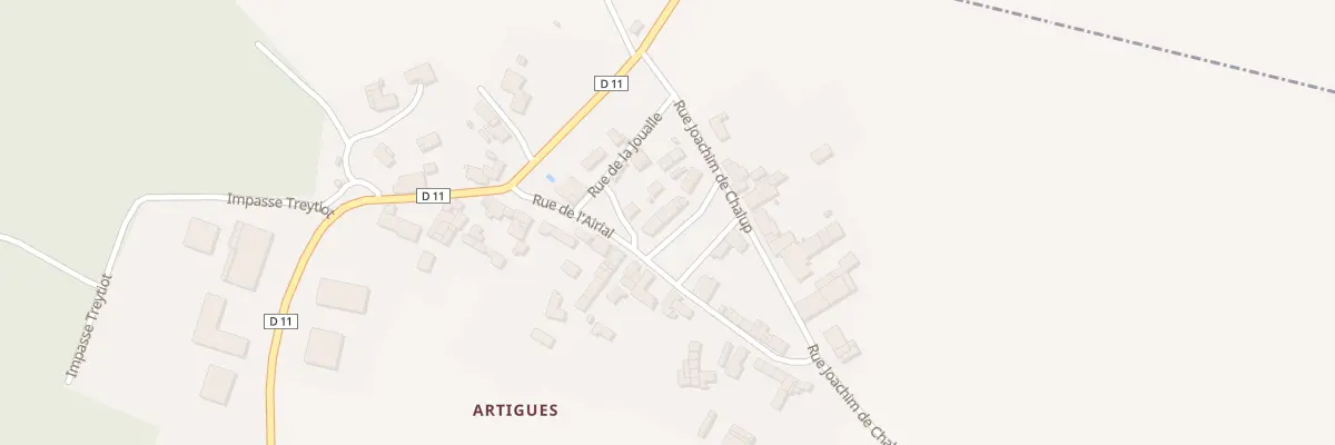 Plan du 18 Artigues à Landiras