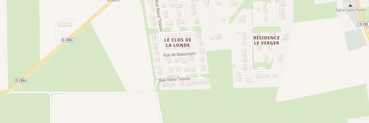 Plan du 46 Rue de Beaumont à Boulon