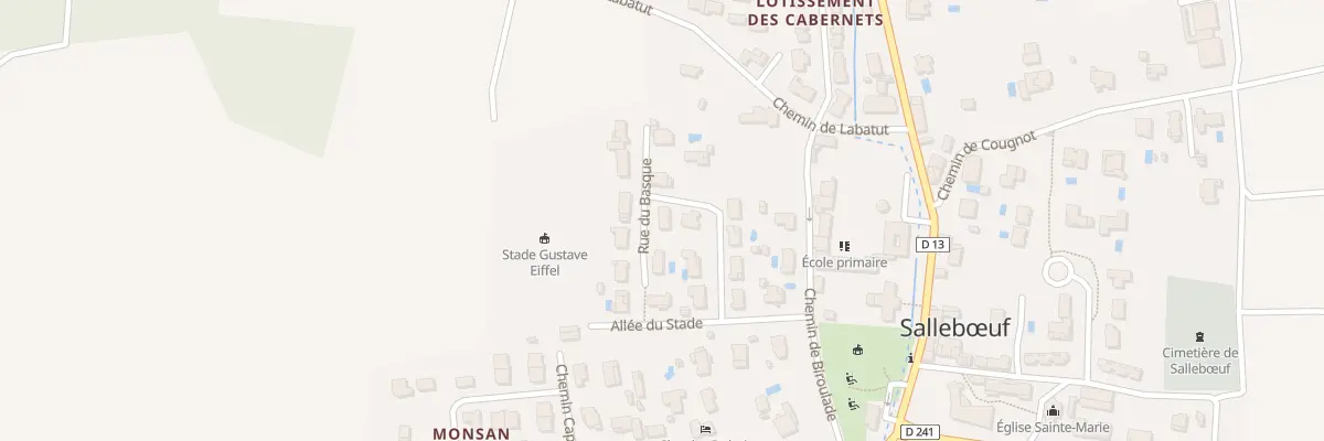Plan du 17 Lot Les Grands Chenes à Sallebœuf