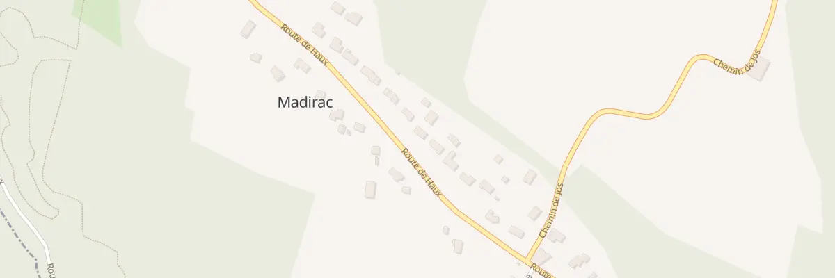 Plan du 20 Rte de Haux à Madirac