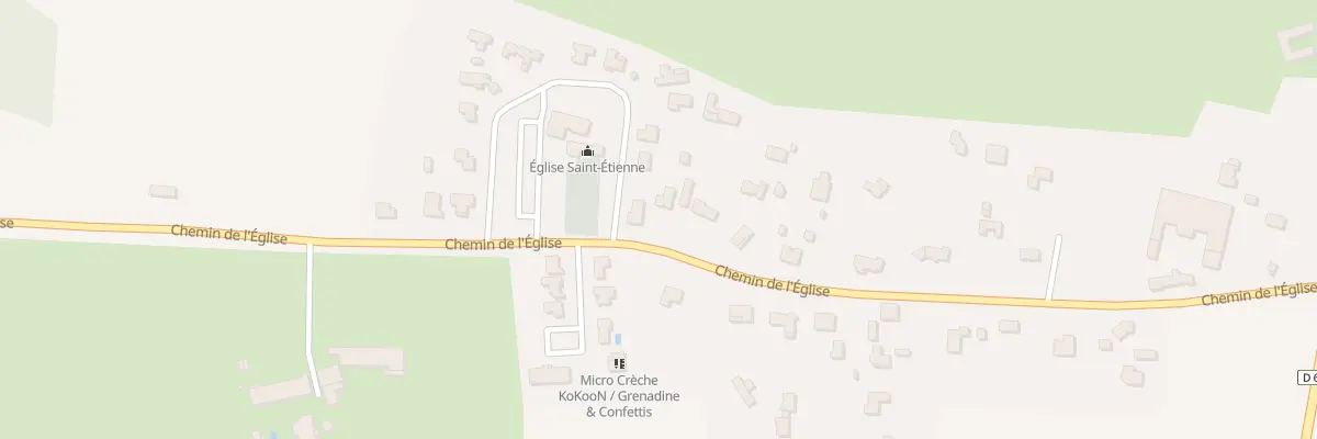 Plan du 21 Rte de l’Eglise à Loupes