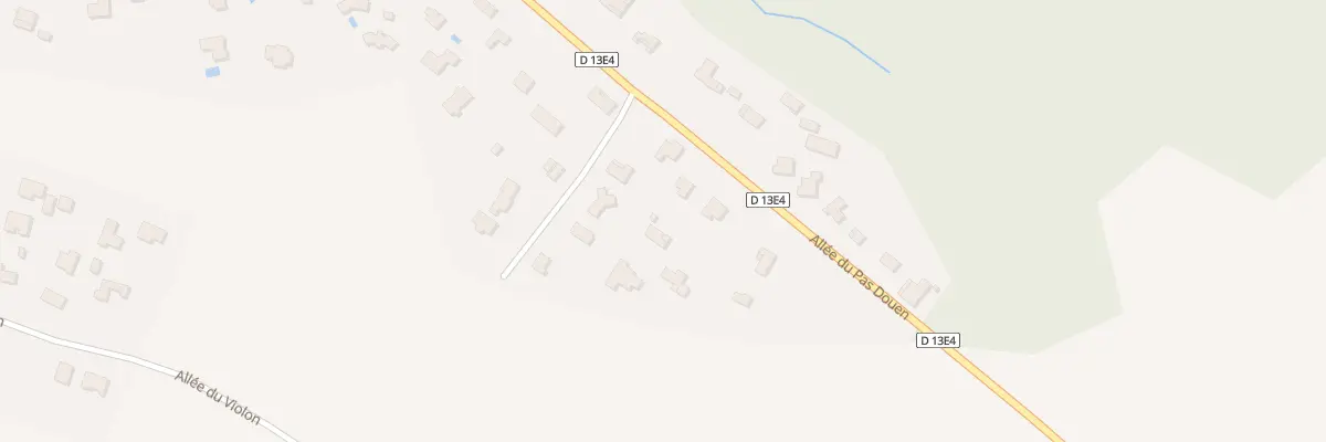 Plan du 62 All du Pas Douen à Bonnetan
