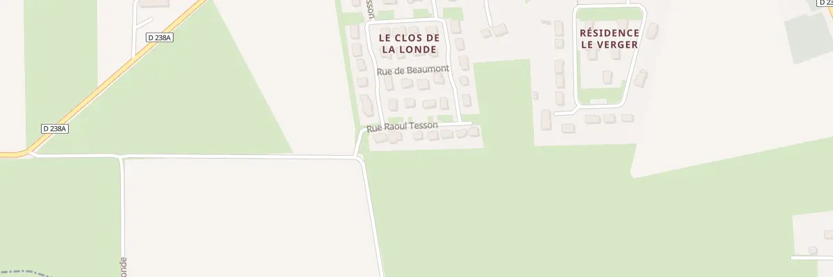 Plan du 245 Rue Raoul Tesson à Boulon