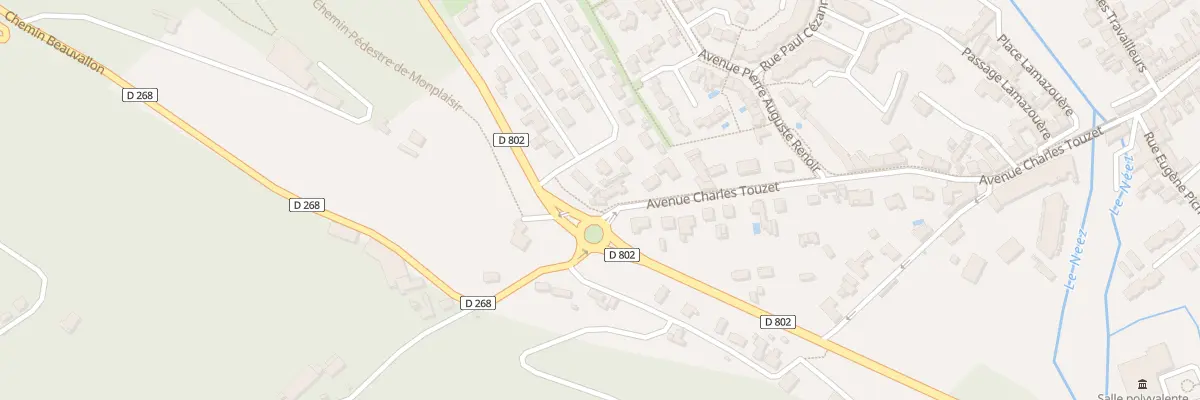 Plan du 46 Av Charles Touzet à Jurançon
