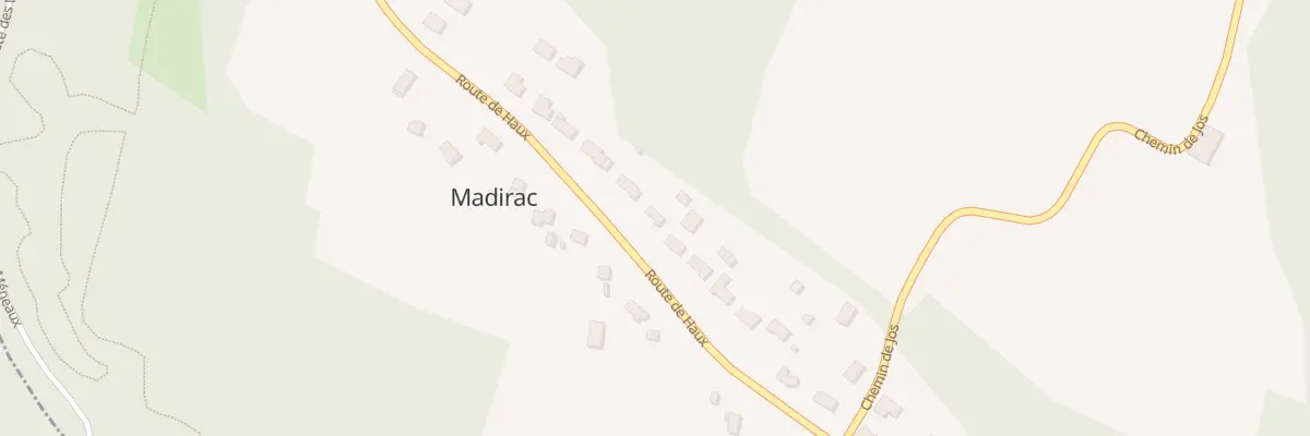 Plan du 2 Rte de Haux à Madirac