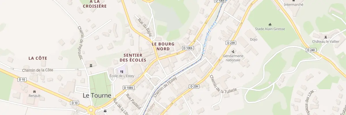 Plan du 5 Rue des Tisserands au Tourne