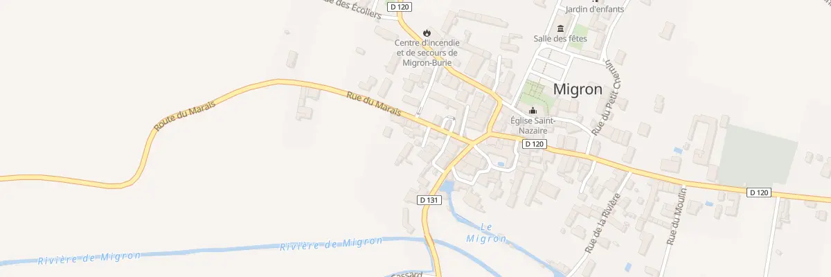 Plan du 2 Rue de la Source à Migron