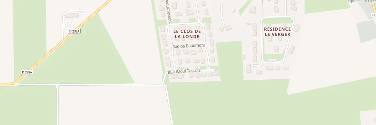 Plan du 235 Rue Raoul Tesson à Boulon