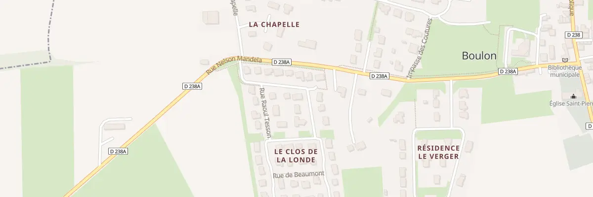 Plan du 120 Rue Abbé Gaugain à Boulon