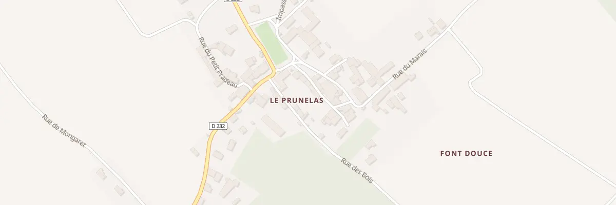 Plan du 5 Rue des Bois à Salignac-sur-Charente