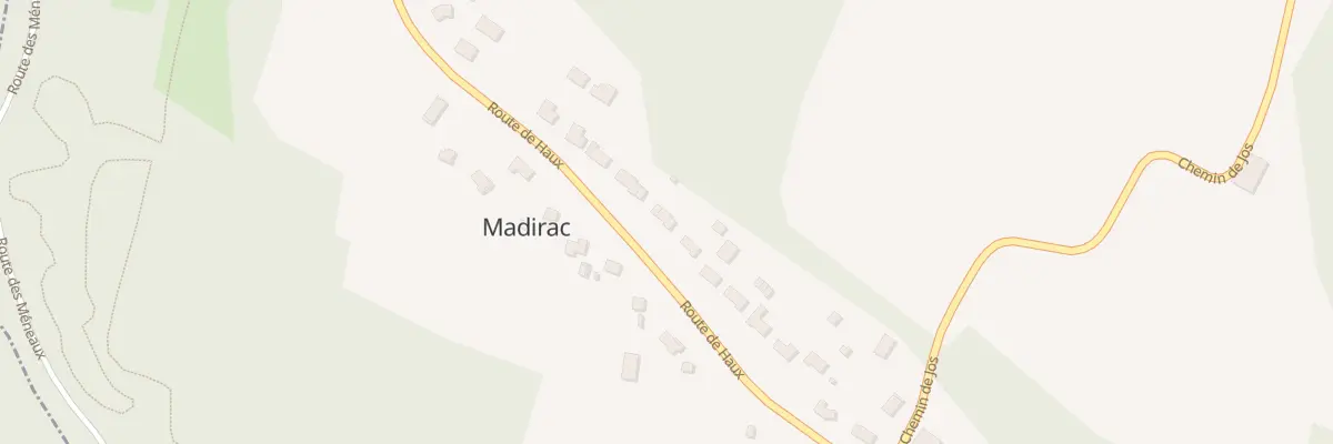 Plan du 16 Rte de Haux à Madirac