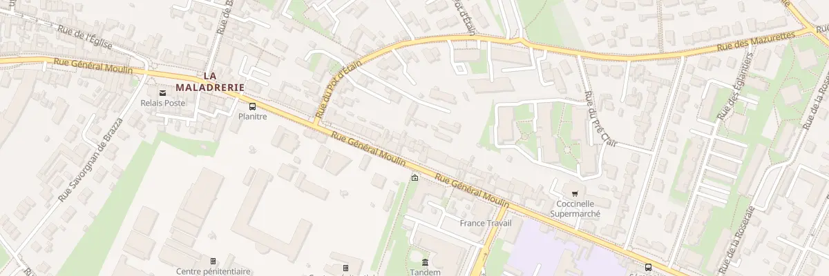 Plan du 38 Rue Général Moulin à Caen