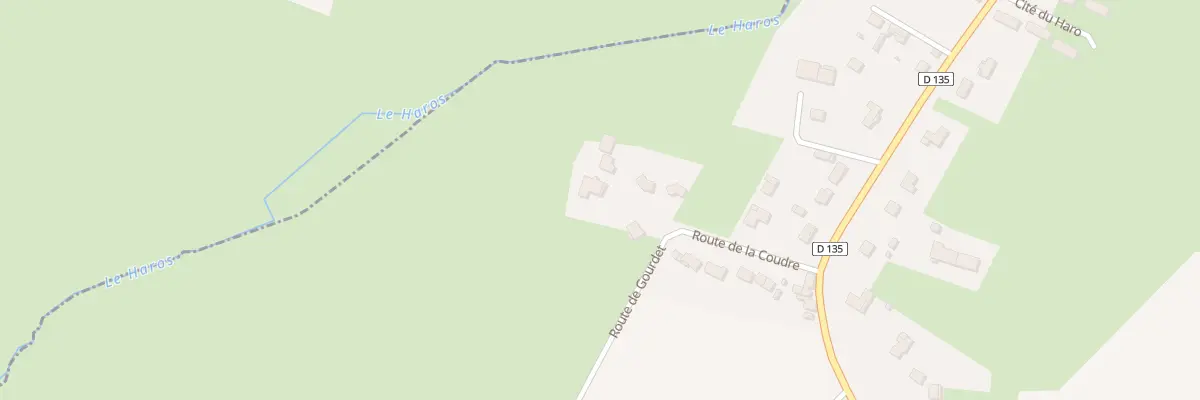 Plan du 29 Le Haro à Saint-Mariens
