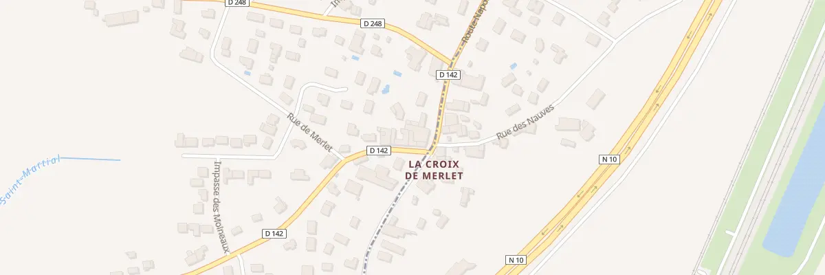 Plan du 1 Rue de Pillebourse à Cubnezais