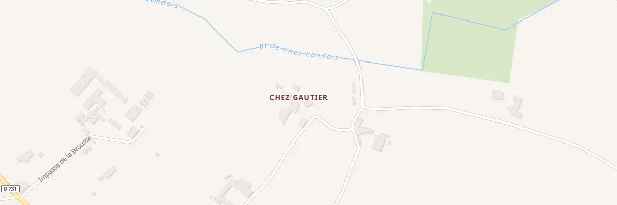 Plan du 2 Chez Gauthier à Val-de-Cognac