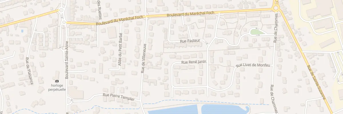 Plan du 9 Rue René Janin à Évron