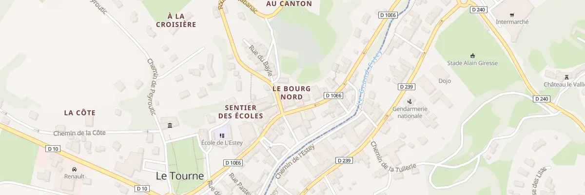Plan du 5 Rue du Pont de Rose au Tourne