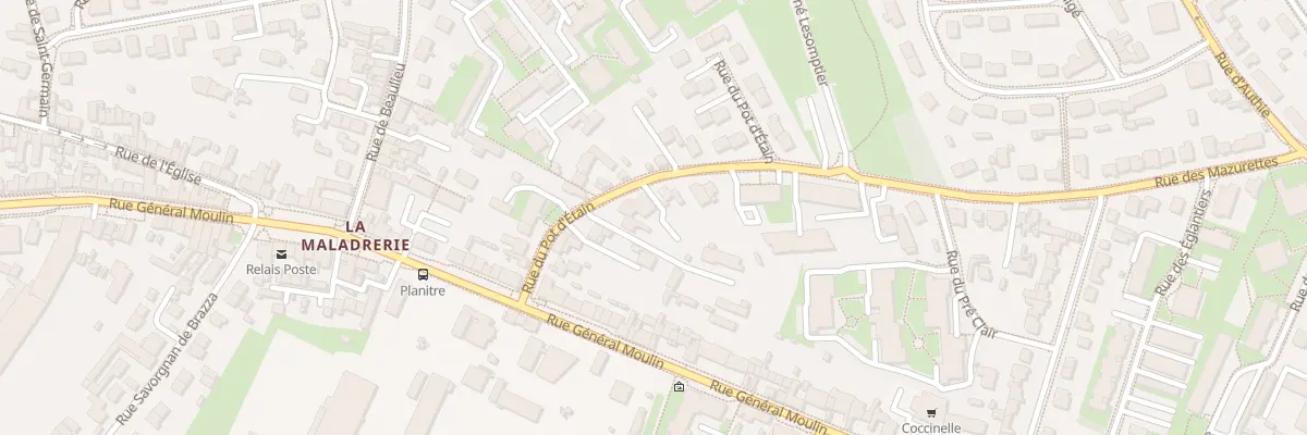 Plan du 12 Rue du Pot d’Étain à Caen