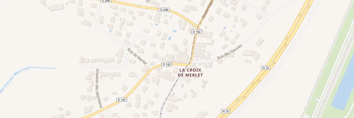 Plan du 3 Rue de Pillebourse à Cubnezais