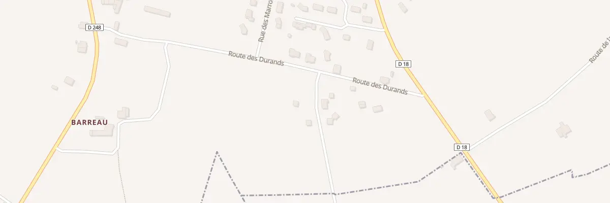 Plan du 3A Devant Barreau à Saint-Mariens