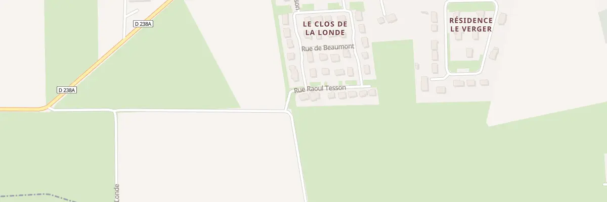 Plan du 203 Rue Raoul Tesson à Boulon