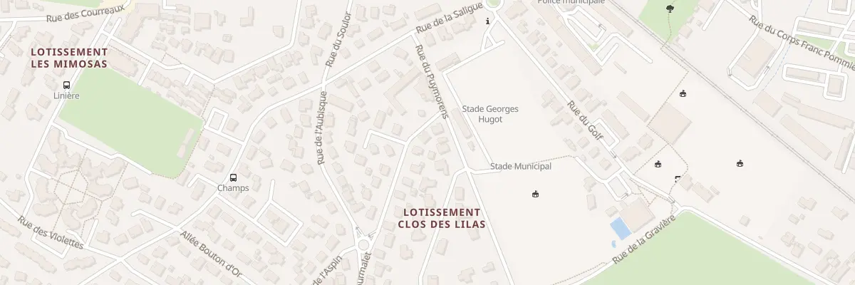 Plan du 3 Rue du Tourmalet à Billère