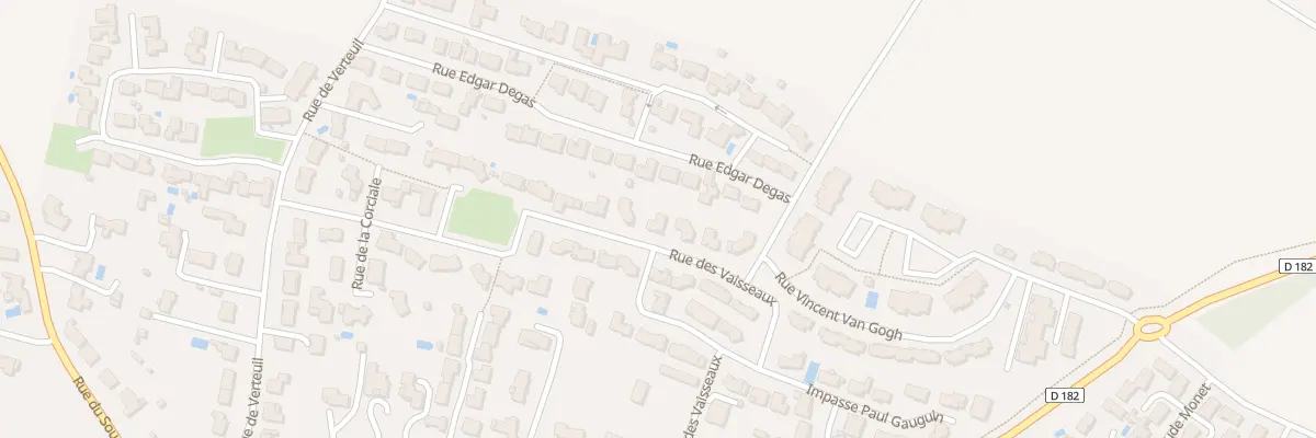 Plan du 52 Rue des Vaisseaux à Chauray