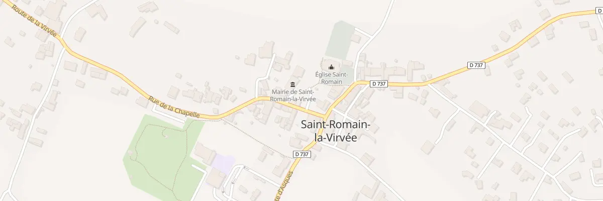 Plan du 3 Rue de la Chapelle à Saint-Romain-la-Virvée