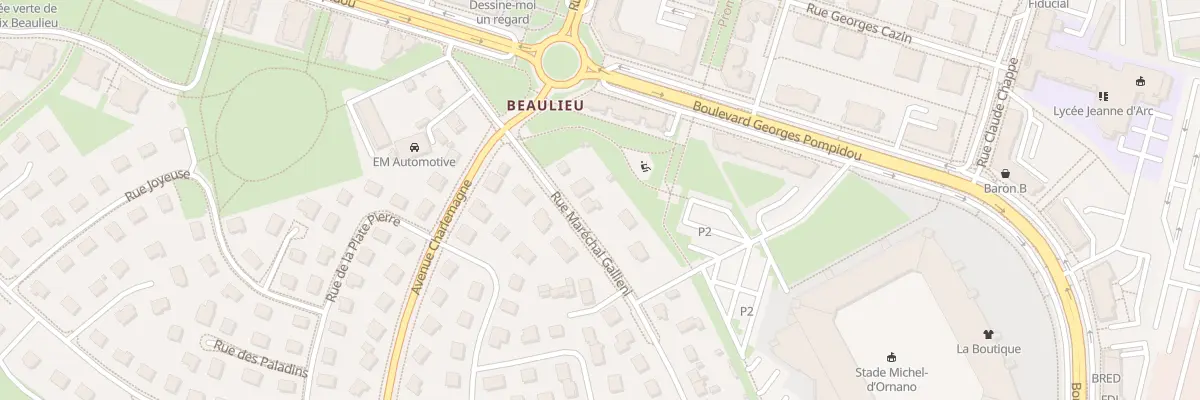 Plan du 114 Rue Maréchal Gallieni à Caen