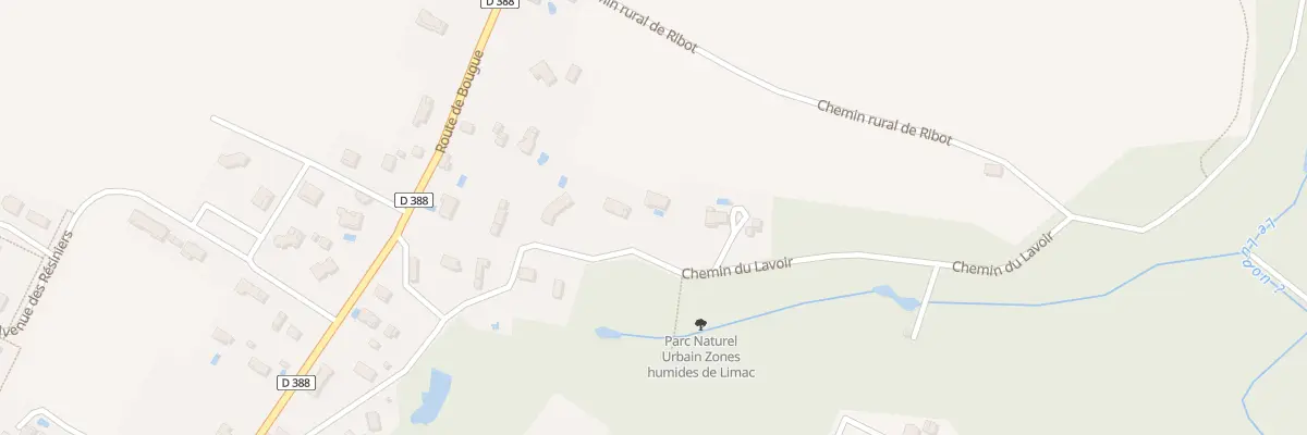 Plan du 405 Che du Lavoir à Laglorieuse