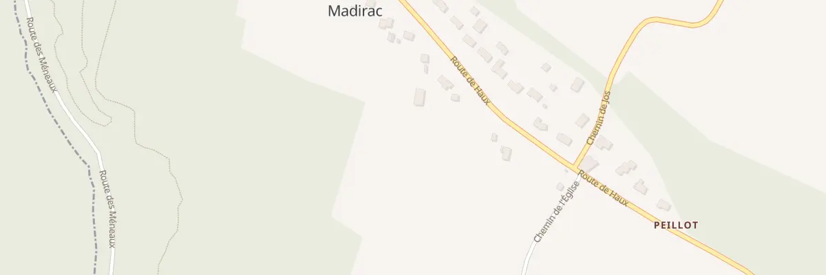 Plan du 27 Rte de Haux à Madirac