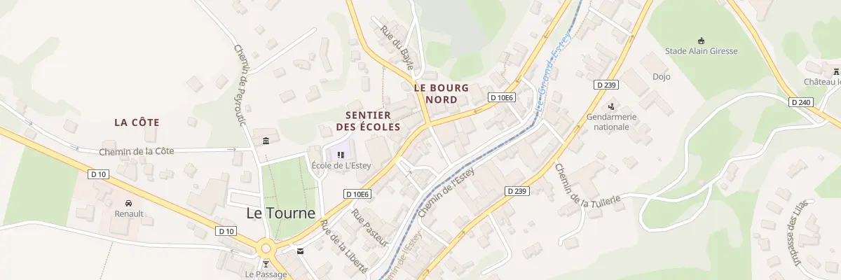 Plan du 4 Rue des Tisserands au Tourne