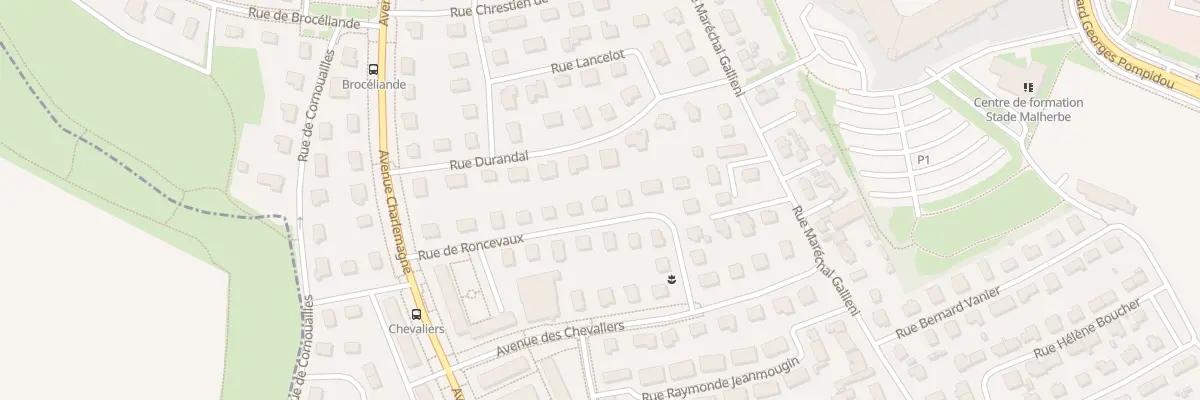 Plan du 16 Rue de Ronceveaux à Caen
